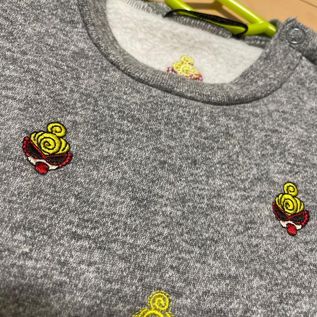 HYSTERIC MINI(ヒステリックミニ)のヒスミニ　刺繍グラデトレーナー キッズ/ベビー/マタニティのキッズ服男の子用(90cm~)(Tシャツ/カットソー)の商品写真