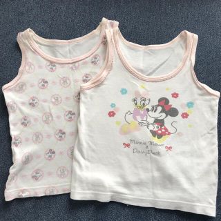 ディズニー(Disney)の肌着　タンクトップ　女の子　90(下着)