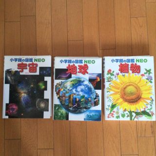 ショウガクカン(小学館)の小学館の図鑑　NEO 植物  地球　宇宙　3冊セット(絵本/児童書)