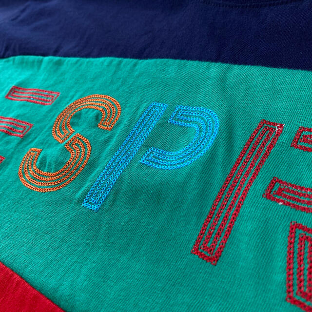Esprit(エスプリ)の☆未使用タグ付き☆ ESPRIT エスプリ ビッグシルエット TEE 刺繍ロゴ メンズのトップス(Tシャツ/カットソー(半袖/袖なし))の商品写真