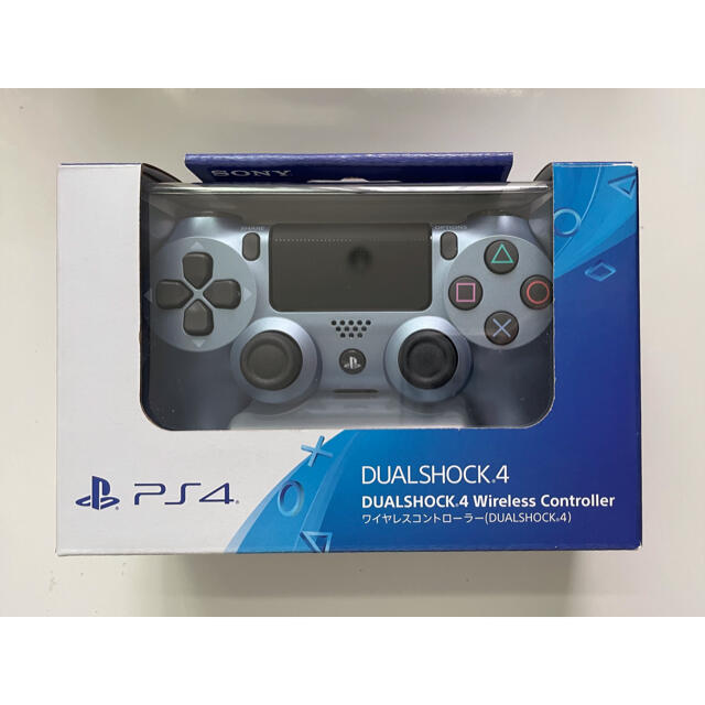 ps4コントローラー純正品 チタンブルー 【メール便不可