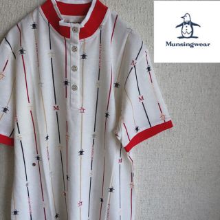 マンシングウェア(Munsingwear)の90s Munsing wear ポロシャツ　Mサイズ　マンシング(ポロシャツ)