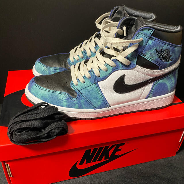 nike aj1 tie-dye