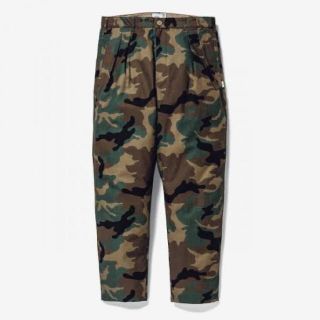 W)taps - WTAPS BIZZ TROUSERS COTTON SATIN CAMO XLの通販 by