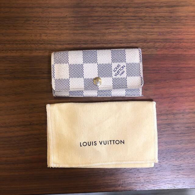 LOUIS VUITTON(ルイヴィトン)のルイヴィトン　ダミエアズール4連キーケース レディースのファッション小物(キーケース)の商品写真