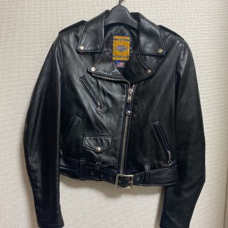 ショット(schott)の【美品】schott ライダース ワンスター Sサイズ 218W レディース(ライダースジャケット)