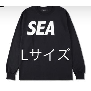 シー(SEA)のSEA  L/S T-SHIRT / Black-White(Tシャツ/カットソー(七分/長袖))