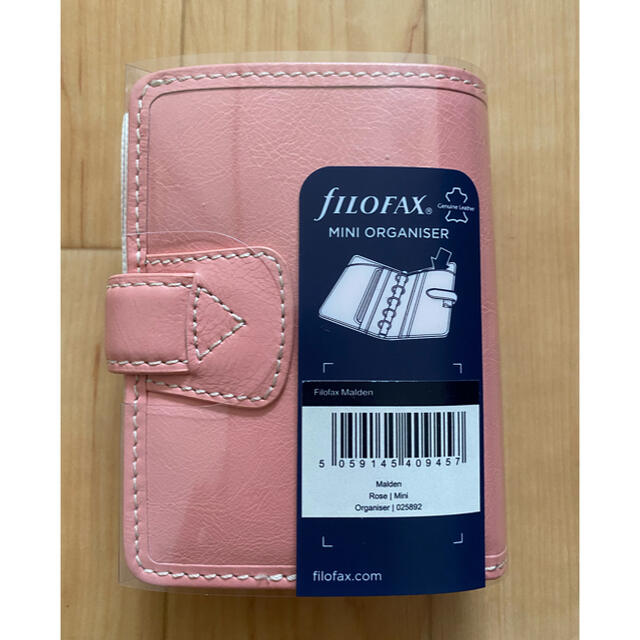 Filofax(ファイロファックス)の【新品未使用】Filofax マルデン ローズ ミニ5 メンズのファッション小物(手帳)の商品写真