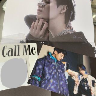 シャイニー(SHINee)のテミン　ポストカード　折りたたみミニポスター(アイドルグッズ)