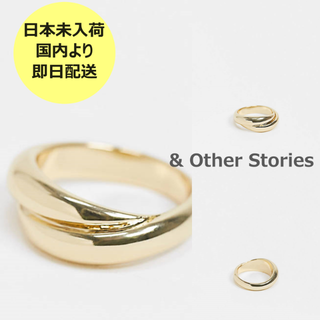 エイソス(asos)の日本未入荷＊即日発送＊＆OtherStories チャンキーリング/Gold(リング(指輪))