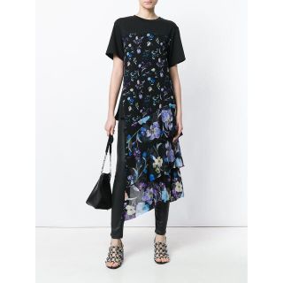 スリーワンフィリップリム(3.1 Phillip Lim)の3.1 Phillip Lim  シフォンデザインTシャツ(Tシャツ(半袖/袖なし))