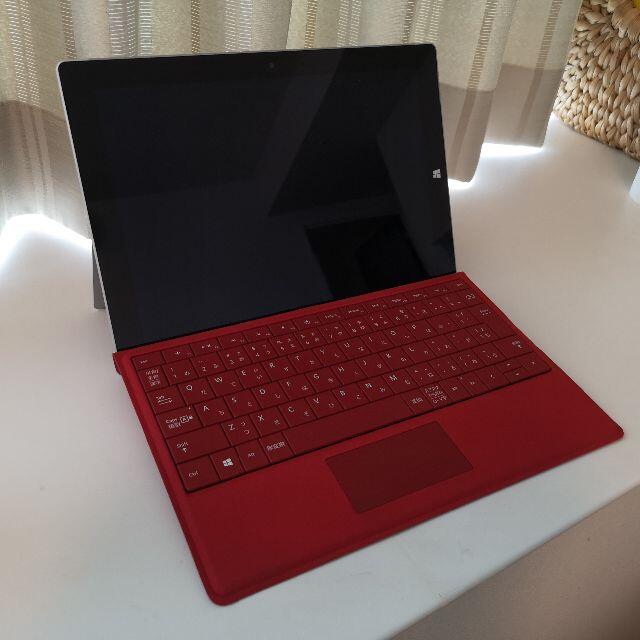 Microsoft(マイクロソフト)のSurface3 LTE対応 Win10完動品 キーボードカバー・ペン付き  スマホ/家電/カメラのPC/タブレット(ノートPC)の商品写真