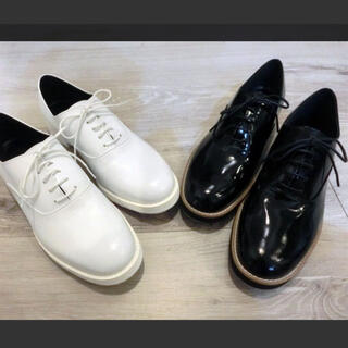 スタイルデリ(STYLE DELI)の【新品未使用】Style Deli 日本製マニッシュレースアップシューズ(ローファー/革靴)