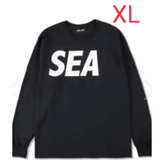 wind and sea SEA CREWNECK ブラック XL