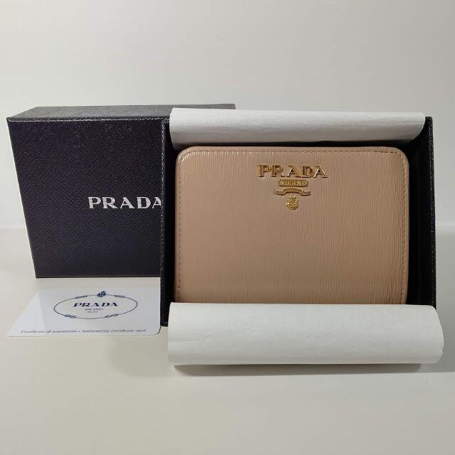 低価格の PRADA 【極美品】PRADA 二折財布 - 財布