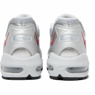 キムタク着★Supreme/Nike Air Max96 Silver27.5