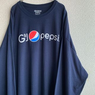 【GILDAN】Pepsi ペプシ ロンT プリント(Tシャツ/カットソー(七分/長袖))