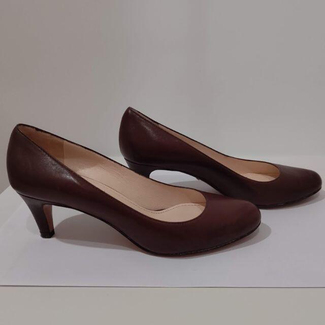 PRADA パンプス ダークブラウン 37(24㎝) 4