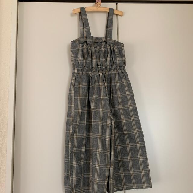 ikka(イッカ)の【LNK様　専用】オーバーオール　130㎝ キッズ/ベビー/マタニティのキッズ服女の子用(90cm~)(パンツ/スパッツ)の商品写真