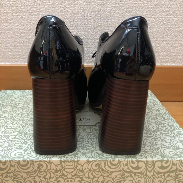 SNIDEL(スナイデル)のsnidel エナメル靴　ヒール10cm 🎶 レディースの靴/シューズ(ハイヒール/パンプス)の商品写真