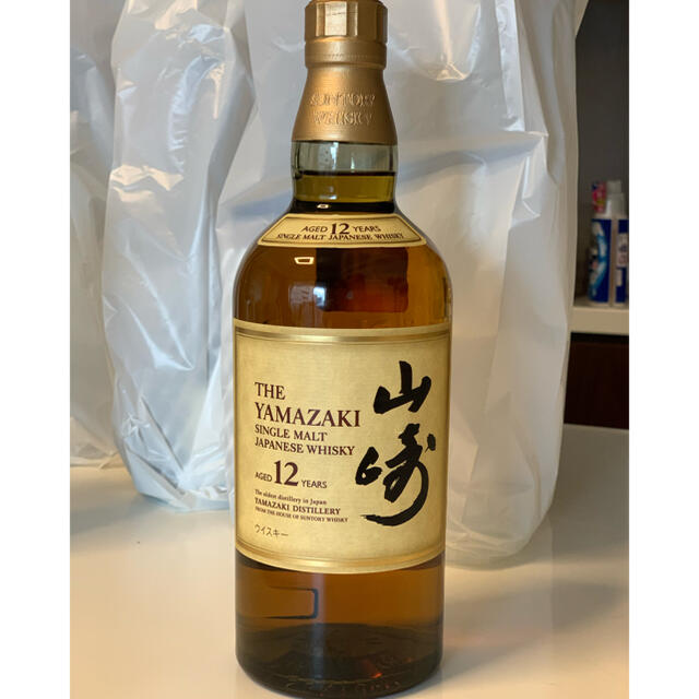 山崎 12年 食品/飲料/酒の酒(ウイスキー)の商品写真