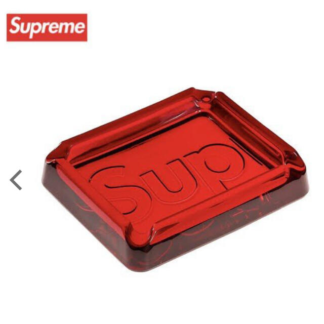 Supreme(シュプリーム)のsupreme 灰皿　赤 インテリア/住まい/日用品のインテリア小物(灰皿)の商品写真