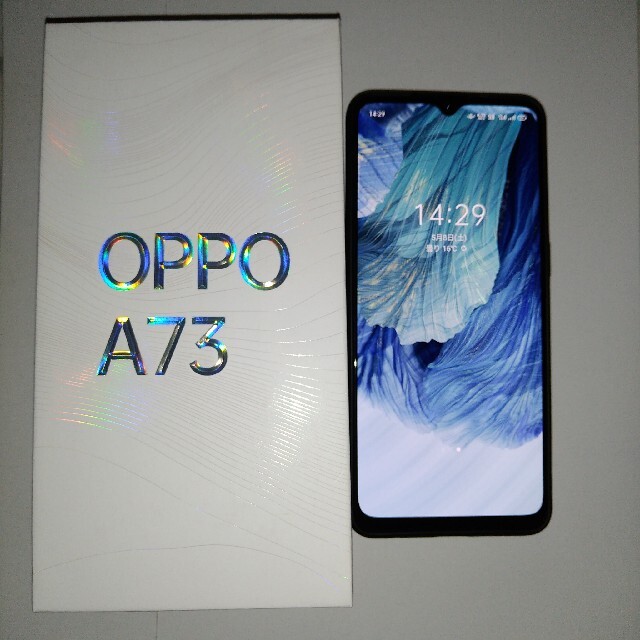 OPPO A73 ネービーブルー 本体