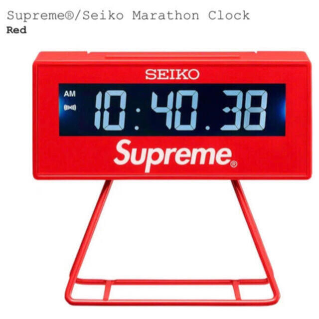 Supreme/Seiko Marathon Clock  シュプリーム