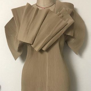 イッセイミヤケ(ISSEY MIYAKE)のイッセイミヤケ　プリーツトップス(カットソー(半袖/袖なし))