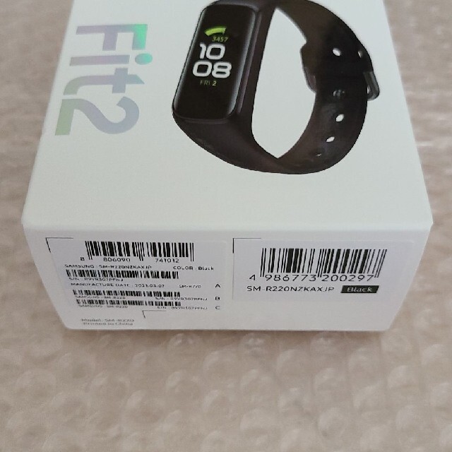 SAMSUNG(サムスン)のGalaxy Fit2 【Galaxy純正 国内正規品】/ブラック メンズの時計(腕時計(デジタル))の商品写真