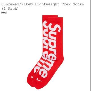 シュプリーム(Supreme)のSupreme NIKE Lightweight Socks 28~29.5cm(ソックス)