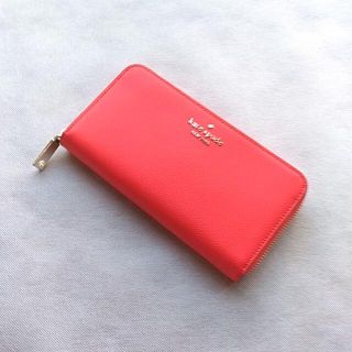 ケイトスペードニューヨーク(kate spade new york)の【新品未使用】kate spade ケイトスペード 長財布 geraniumレア(財布)