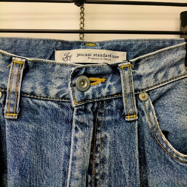 JOURNAL STANDARD(ジャーナルスタンダード)のJS LUXE タックワイドデニム レディースのパンツ(デニム/ジーンズ)の商品写真