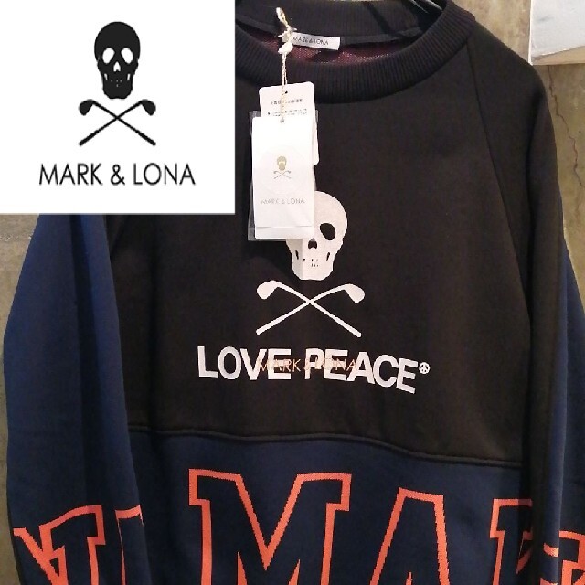 【新品2021年】MARK&LONAハイブリット　ブラックアイパッチ　ゴルフウエア