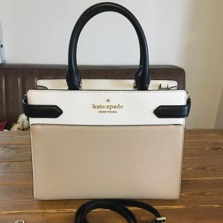 ケイトスペードニューヨーク(kate spade new york)のケイトスペード　ハンドバッグ　値下げしました。(ハンドバッグ)