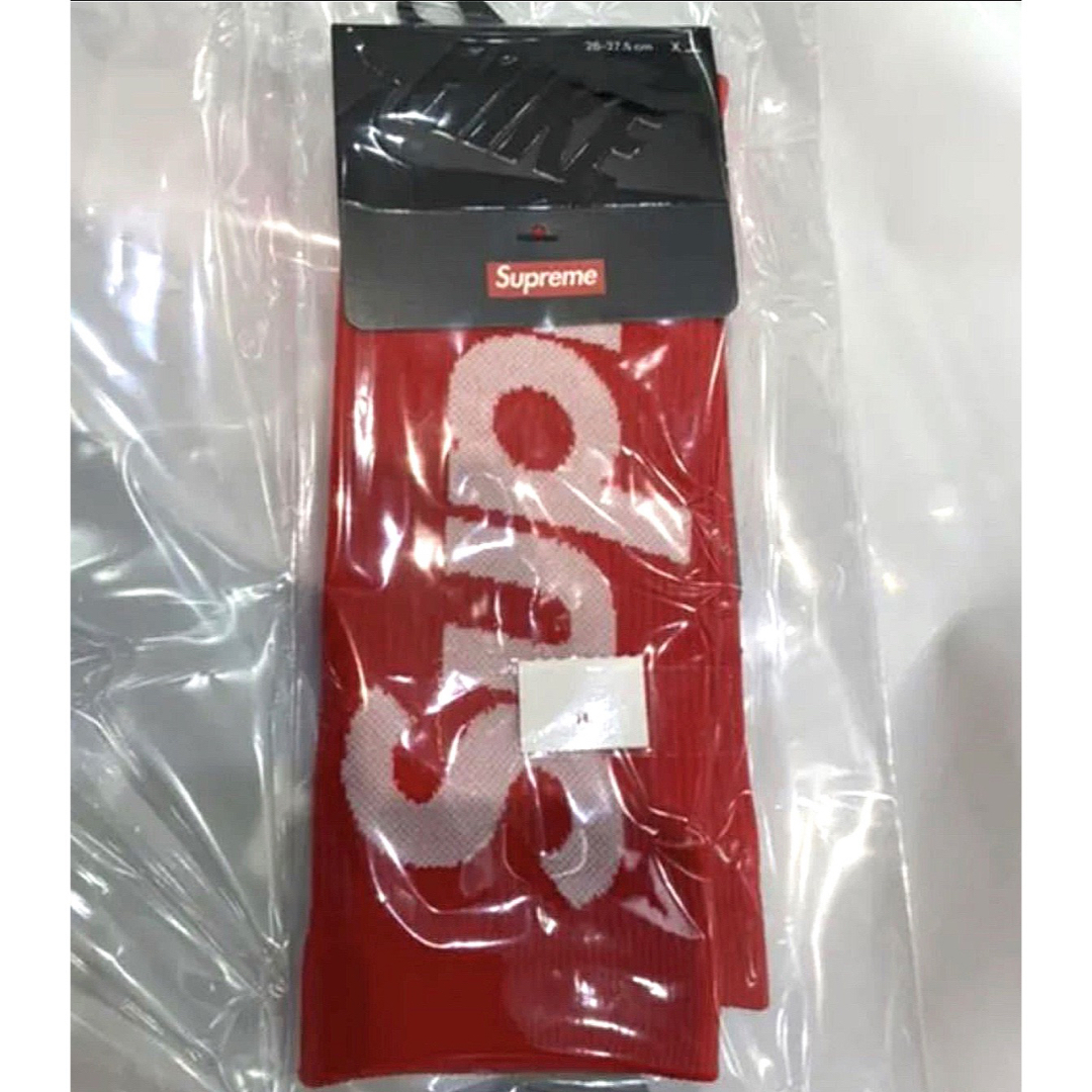 Supreme(シュプリーム)のSupreme Nike Crew Socks Red 28-29.5cm メンズのレッグウェア(ソックス)の商品写真