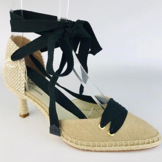 マノロブラニク(MANOLO BLAHNIK)の限定コラボ‼︎新品未使用★カスタニエールbyマノロブラニク★エスパサンダル(35(サンダル)