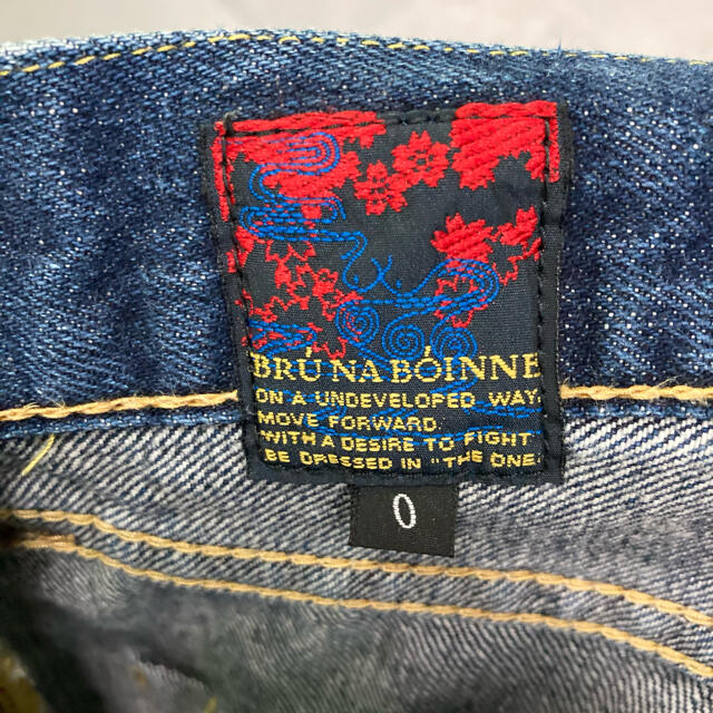 美品！BRU NA BOINNE セルビッチデニム！日本製！赤耳！