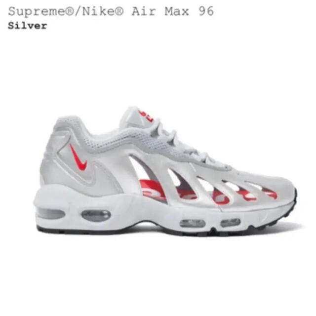 supreme × Nike air max 96 silver  28cm 1