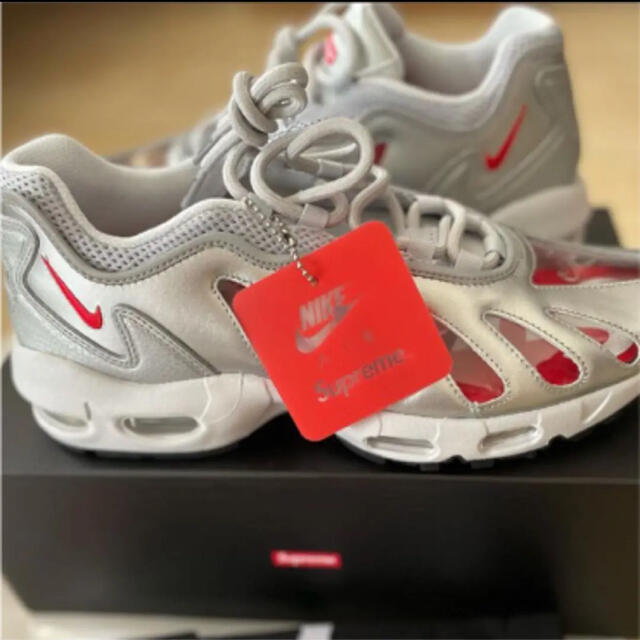 supreme × Nike air max 96 silver  28cm 4