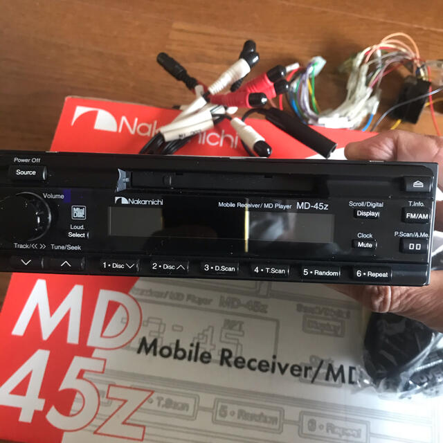 Nakamichi MD-45Z Mobiles Receiverカーオーディオ 自動車/バイクの自動車(カーオーディオ)の商品写真