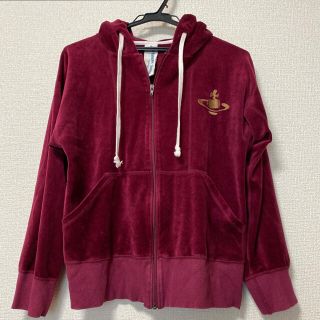 ヴィヴィアンウエストウッド(Vivienne Westwood)の(にゃにゃ様専用)Vivienne Westwood　ベロアジップパーカー(パーカー)