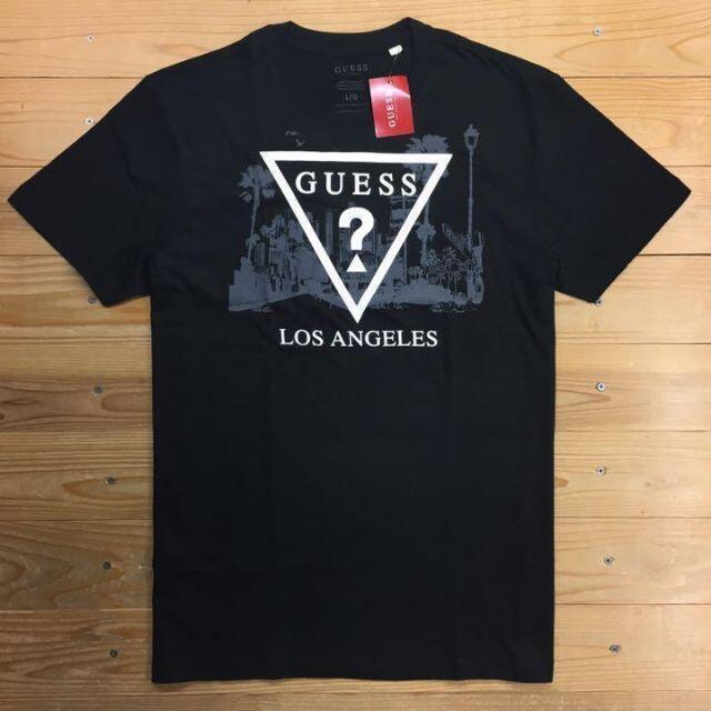 GUESS(ゲス)の新品【メンズXS】★ゲス★グラフィックプリント半袖Tシャツ/黒/GUESS メンズのトップス(Tシャツ/カットソー(半袖/袖なし))の商品写真