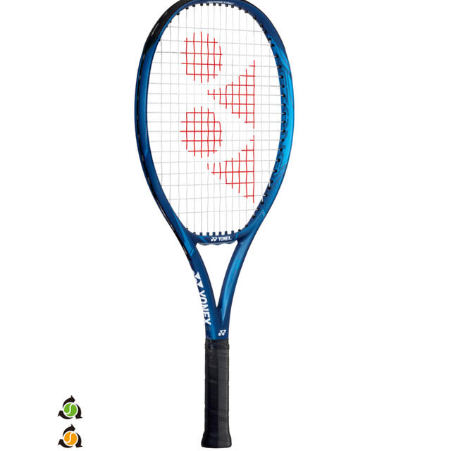 YONEX(ヨネックス)の最終値下げ　ヨネックス　EZONE25 ラケット　硬式テニス　グリップテープ付き スポーツ/アウトドアのテニス(ラケット)の商品写真