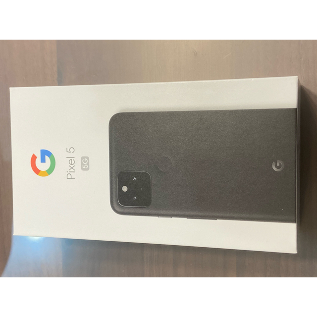 Google Pixel(グーグルピクセル)のGoogle pixel5 128g ブラック　au simブリー スマホ/家電/カメラのスマートフォン/携帯電話(スマートフォン本体)の商品写真