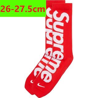 シュプリーム(Supreme)のSupreme Nike Lightweight Crew Socks Red(ソックス)