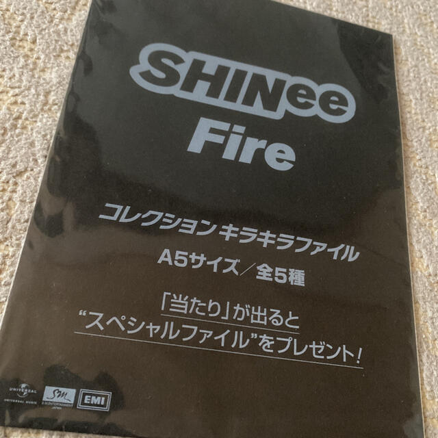 SHINee(シャイニー)のSHINee Fire リリイベ ミニファイル テミン エンタメ/ホビーのタレントグッズ(アイドルグッズ)の商品写真