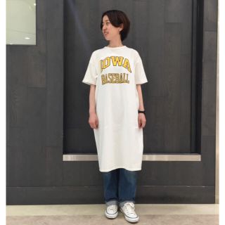 シンゾーン(Shinzone)のシンゾーン  ロゴＴシャツワンピース(ロングワンピース/マキシワンピース)