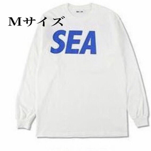 Mサイズ WIND AND SEA L/S T-SHIRT White-Blue - Tシャツ/カットソー ...