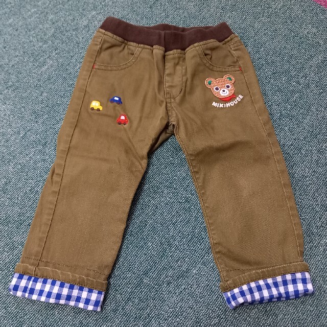 mikihouse(ミキハウス)のミキハウス　90　 ズボン　パンツ　男の子 キッズ/ベビー/マタニティのキッズ服男の子用(90cm~)(パンツ/スパッツ)の商品写真